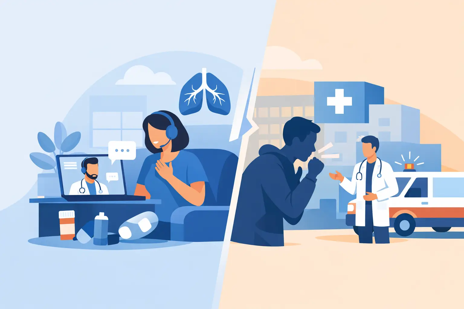 Online Treatment for Wheezing: When to Seek Care