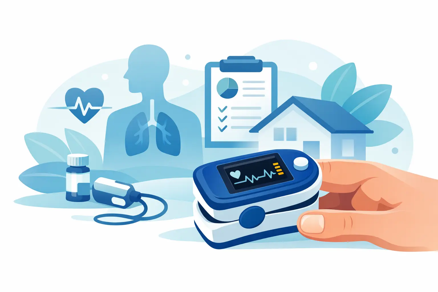 Pulse Oximeter Reading Guide for Home Use