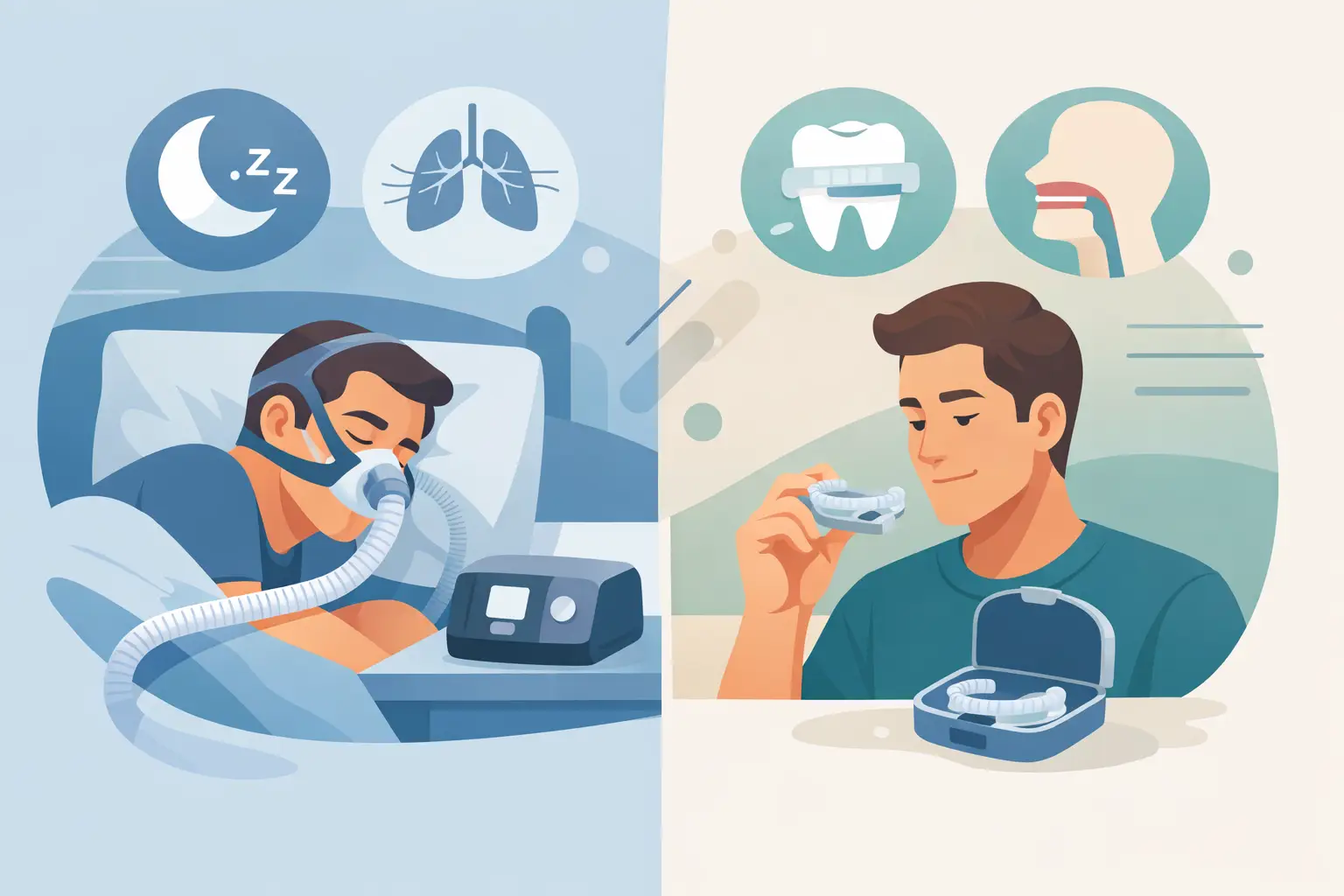 CPAP Versus Oral Appliance Therapy Compared