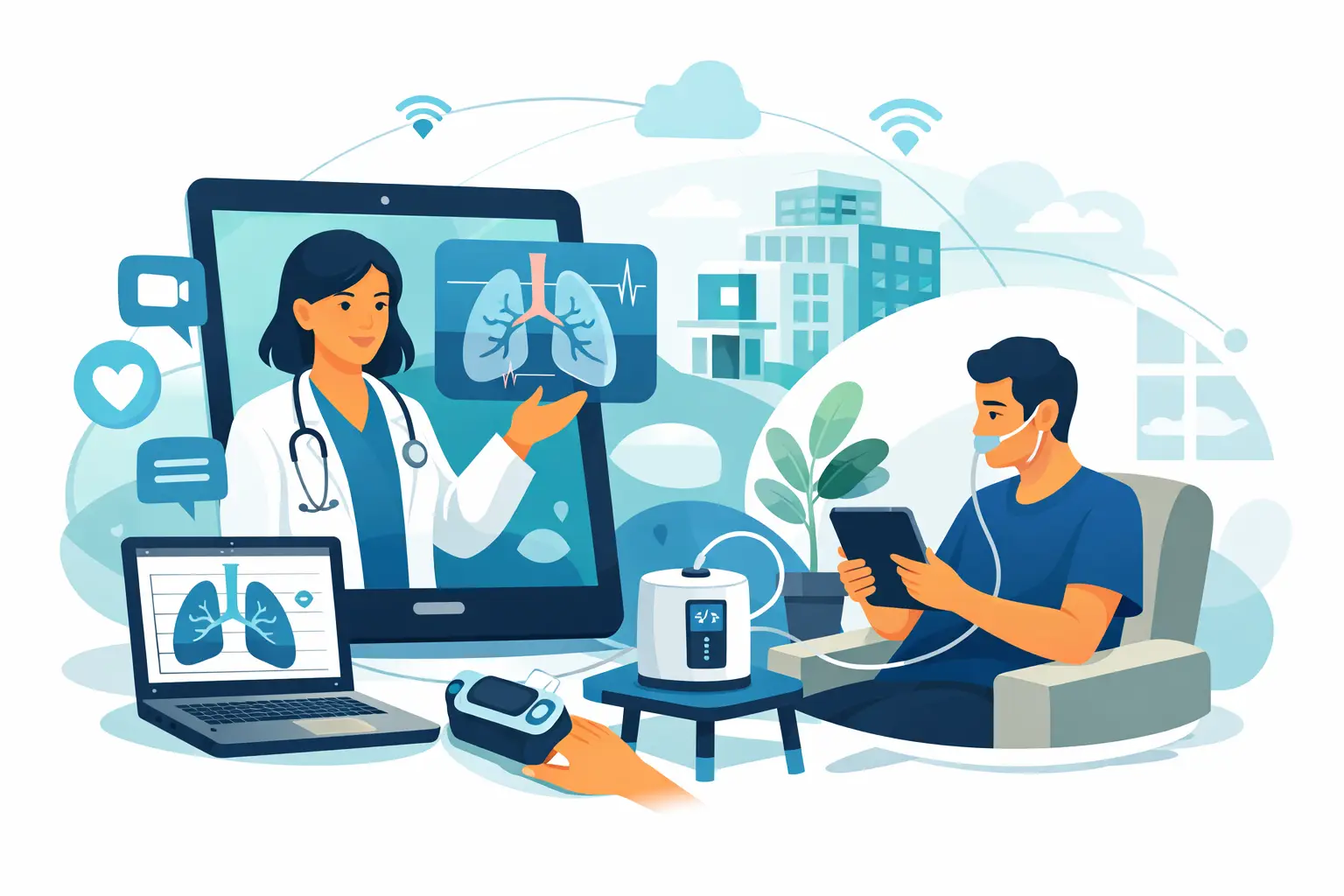 How Pulmonary Telehealth Makes Care Easier