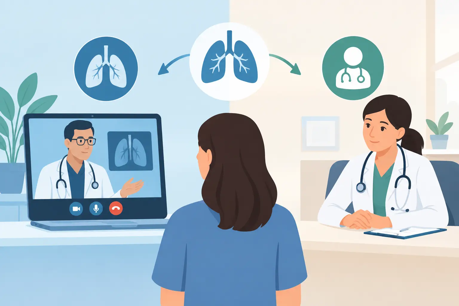 Virtual Pulmonologist vs Primary Care: Which to See?